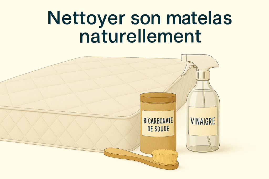 Nettoyer un matelas naturellement avec du bicarbonate de soude